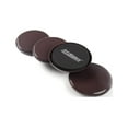 thumbnail image 4 of Super Sliders 3 1/2" Reusable Furniture Sliders, Carpet, Brown (4 Pk), 4 of 8