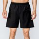 thumbnail image 5 of Pantalones cortos deportivos para hombres Cintura elástica Bolsillos con cremallera Transpirable Baloncesto de secado rápido, 5 of 7