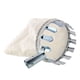 thumbnail image 1 of Recolector De Frutas De Metal Recolector de frutas de metal, huerta, jardinería, manzana, melocotón, herramientas para recoger árboles altos (16 cm) Tmvgtek Libre de BPA, 1 of 9