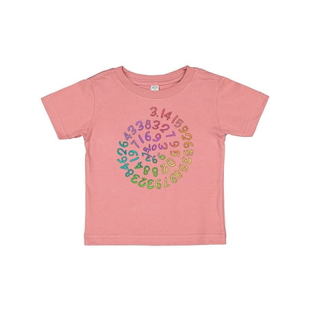 

Inktastic Pi Day Pi Numerals in Rainbow Spiral Gift Baby Boy or Baby Girl T-Shirt