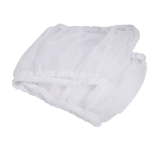 Large Size Ventilated Nylon Bird Cage Cover, Seed Catcher Pet Products, Elastic Design, Keeps Cage Bright