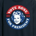 thumbnail image 3 of Golden Girls - President Rose - Men's Long Sleeve T-Shirt, 3 of 5