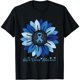 thumbnail image 1 of Playera de Mujer para el Mes de Concientización del Cáncer de Colon con Girasol, 1 of 7