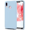 thumbnail image 1 of IBAOLE Huawei P20 Lite Case [with Free Tempered Screen Protector], Liquid Silicone Gel Rubber Soft Touch Cover Full Protective Case IBAOLE P20 Lite (Light Blue)Light Blue, 1 of 5
