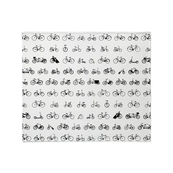 CafePress - Bicycles Throw Blanket - Soft Fleece Throw Blanket, 50"x60" for All Ages