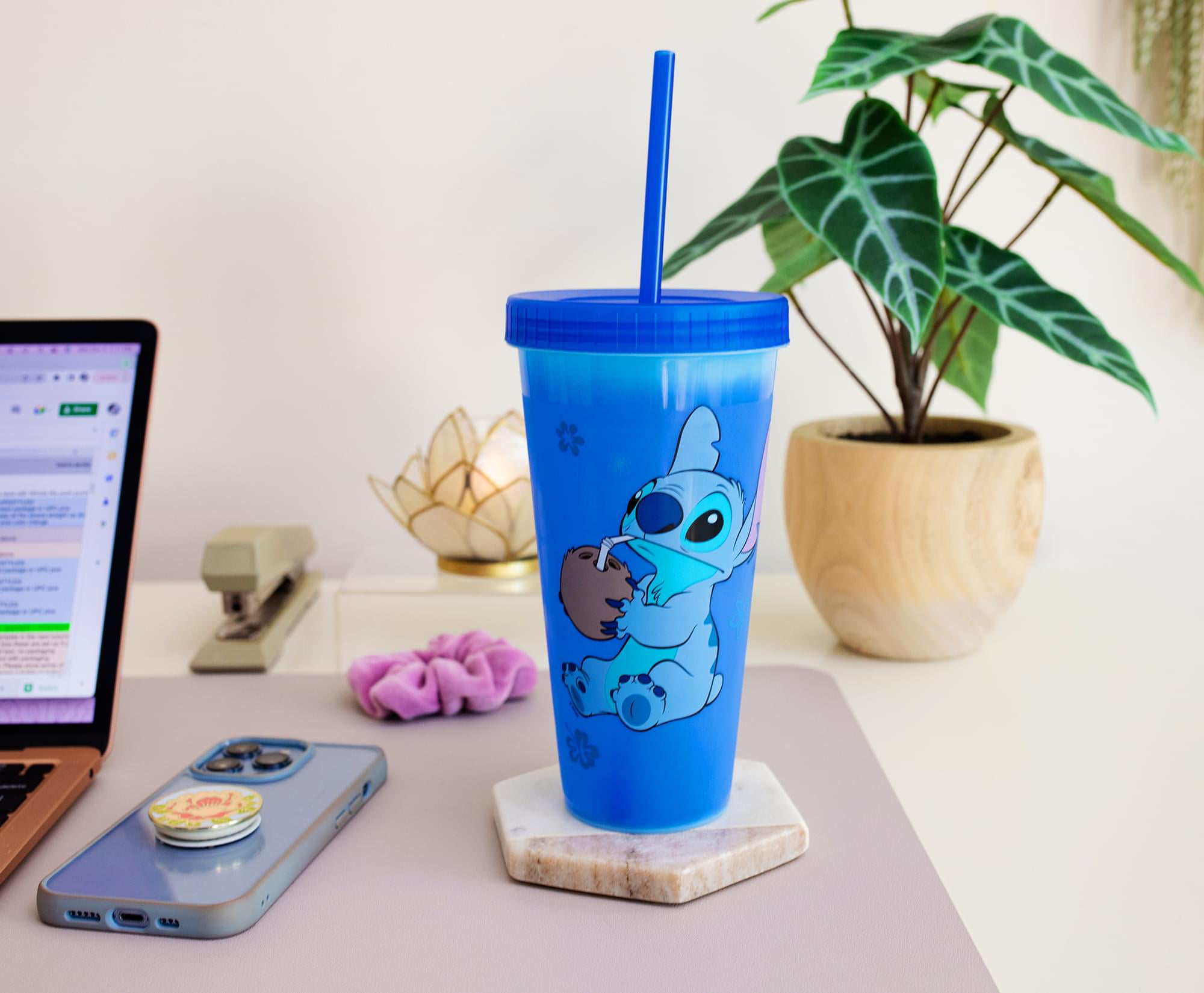 You Can Get A Color-Changing Stitch Starbucks-Type Cup and I Need It