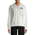 thumbnail image 5 of Jordache Vintage Women's Front Zip Logo Hoodie, 5 of 8