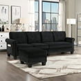thumbnail image 4 of Mefine Modern Modular sectional sofa,Upholstered Couch, 4 of 9