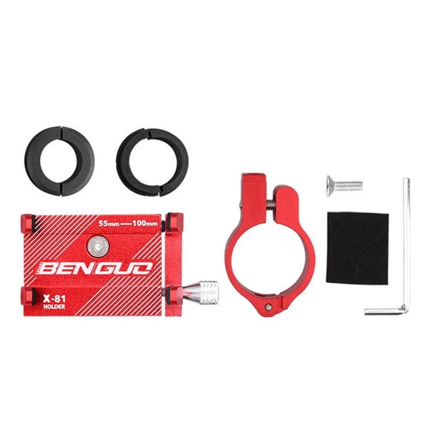 Ciclismo X-81 Moto Bicicleta Scooter eléctrico Manillar Soporte para teléfono (Rojo) Likrtyny Para estrenar