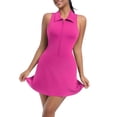 thumbnail image 2 of Fashion Sun Dresses for Womens 2026 Plus Size Summer Solid Color Casual Sleeveless Round Neck Loose Dress, 2 of 8