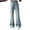 #7, variant on Lopecy-Sta Girls' Jeans 5-15 Years Casual High Waist Wide Leg Jeans Boyfriends Stretch Long Trousers Denim Pants