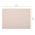 thumbnail image 6 of Unique Bargains 4pcs Cotton Blend Washable Table Mat Blue Edge 15.7"x11.8", 6 of 6