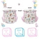 thumbnail image 2 of Pañales cortos para adultos Littleforbig Baby Cuties, tamaño mediano 28-38, 2 of 7