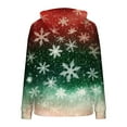 thumbnail image 6 of Enjoytime Christmas Sweatshirts for Women Printed Long Sleeve Sweatshirt Casual Warm Comfy Pullover Hoodies Fall Winter Clothes 2025 Multicolor S, 6 of 6