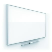 Quartet Silhouette Total Erase Dry-Erase Board, 74" x 42", Silver Aluminum Frame