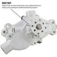 thumbnail image 3 of Small Block Chevy Aluminum Short Side Water Pump, 3 of 14