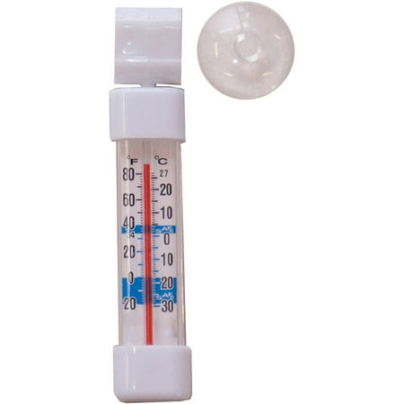- Prime Products 12-3031 Vertical Thermometer for Fridge/Freezer
