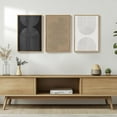 thumbnail image 4 of Neutral Singg Wall Art for Living Room, 3 Piece Modern Canvas Prints Paintings Artwork for Walls-Tan Beige Brown Minimalist Pictures for Living Room Hallway Bedroom Wall Decor, 4 of 6