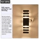thumbnail image 5 of Candelabro de pared LED moderno para exteriores, , enchufe E27, accesorios de iluminación de pared Exterior de doble cabeza, luces almohadilla impermeable Soledad Luz de pared, 5 of 10