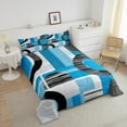 thumbnail image 4 of Erosebridal Circle Spiral Bedding Queen Comforter Set, Abstract Geometric Down Comforter, Modern Fashion Decor, Reversible, 4 of 8