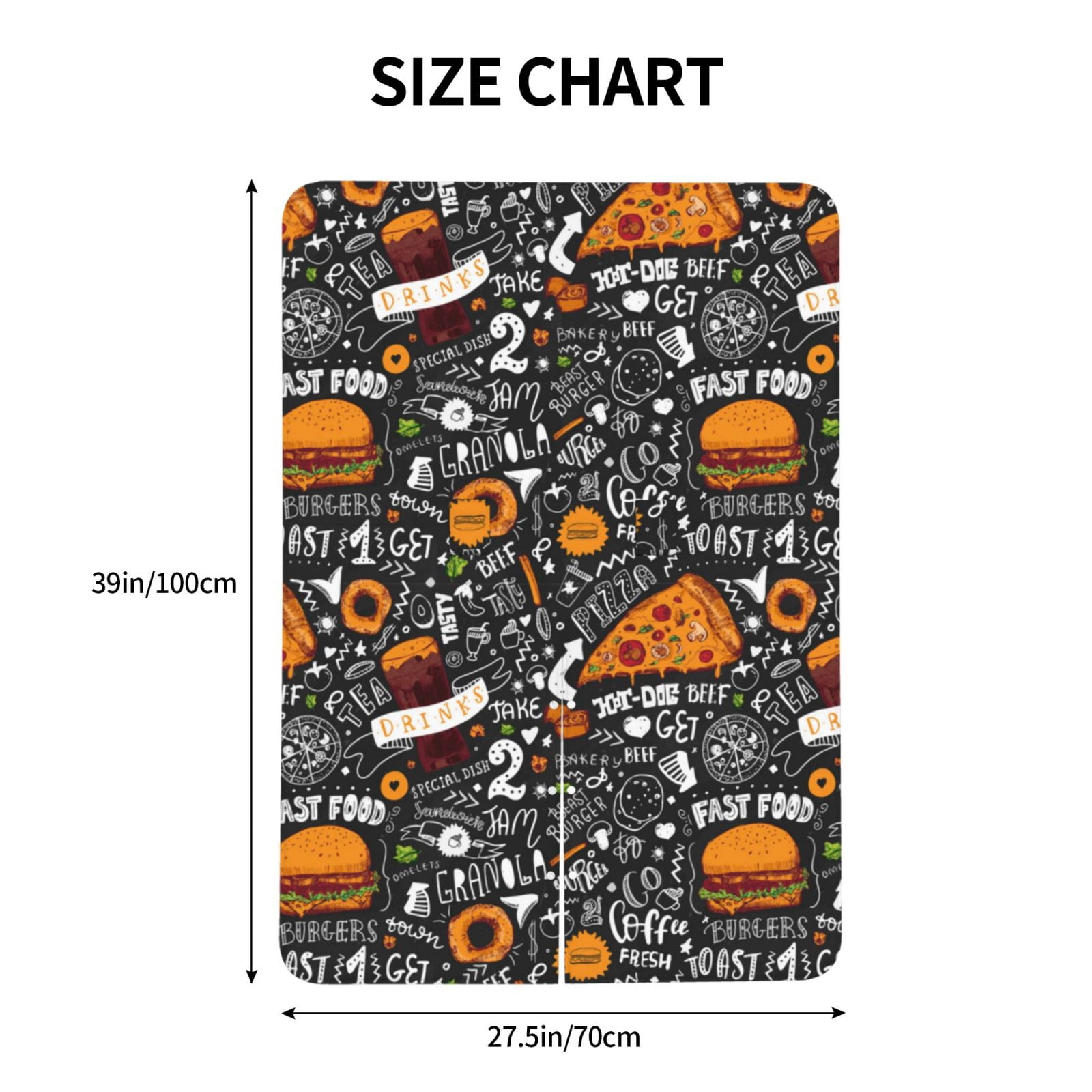 Car Seat Cover Baby - Fastfood 1 Breathable Infant Car Seat Cover for Baby Carseat, Lightweight Comfort Baby Essentials Must Haves Newborn Stuff for Girl Boy