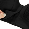 thumbnail image 6 of Hugcore Bras for Women Wireless Front Closure Lace Bra for Women - Comfortable Full Coverage Underwear, Ideal for Everyday Wear,Black,M, 6 of 10