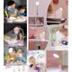 thumbnail image 5 of Mianbaoshu Lámpara de cabecera LED Lámpara de cabecera para niños regulable Sensor táctil USB recargable, 5 of 5