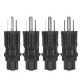 thumbnail image 2 of 4Pcs NEMA 5?15P to IEC320 C5 Power Adapter PVC Housing NEMA 1?15P to IEC320 C5 Power Socket Adapter US Plug 125V 15A, 2 of 5