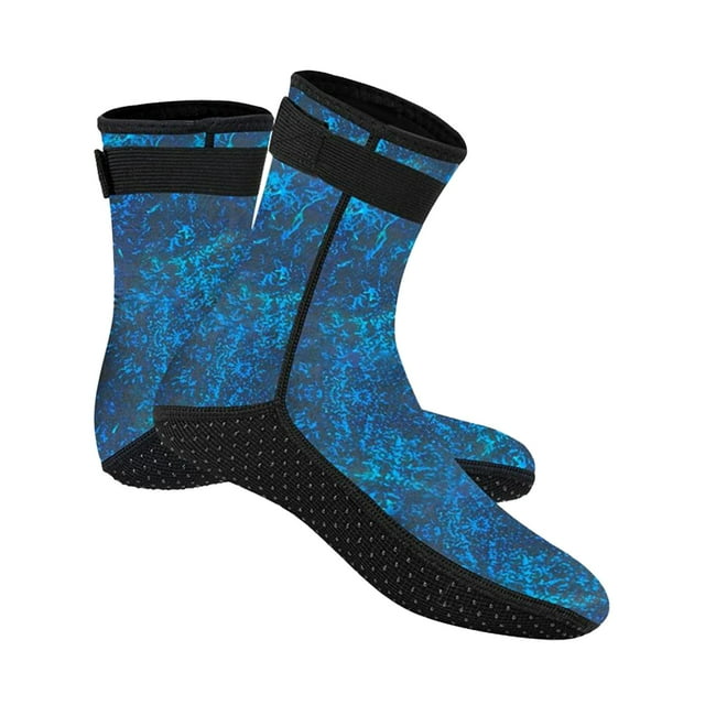 Calcetines de buceo, botas de playa, zapatos térmicos elásticos, botas de buceo antideslizantes de neopreno de 3 mm 42 43