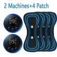 thumbnail image 1 of EMS Neck Massager Rechargeable Cervical Massage Sticker Patch 8 Mode 19 Gears Pulsed Therapy Instrument Tens Muscle Stimulator Pain Relief_Särskilda g:2 Machine+4 Patch Great Gift, 1 of 5