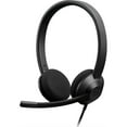thumbnail image 2 of Cisco Headset 322 Wired Dual On-Ear - USB-A - Carbon Black HS-W-322-C-USB, 2 of 3