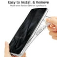 thumbnail image 6 of CoverON For Google Pixel 8 Pro Phone Case, Flexible Slim Lightweight TPU Minimal Cover, Clear, 6 of 7