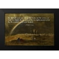 thumbnail image 2 of ArtsyQuotes 18x13 Black Modern Framed Museum Art Print Titled - Bible Verse Quote 1 Peter 2:24, George Inness - The Triumph at Calvary, 2 of 5
