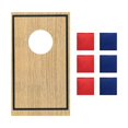 thumbnail image 2 of Paquete 6 piezas Mini cornhole con costales y tablero MDF, 2 of 4