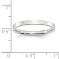 thumbnail image 4 of Primal Gold 10 Karat White Gold 2.5mm Engravable Standard Flat Comfort Fit Band Size 14, 4 of 7