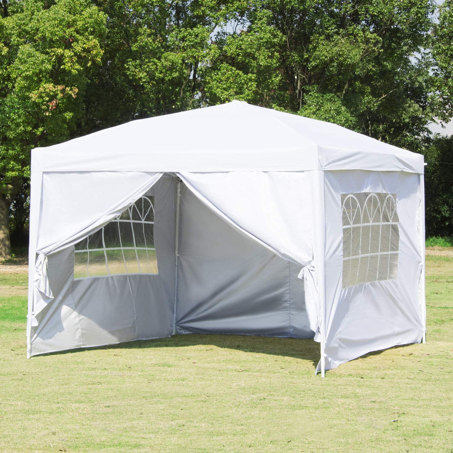 Clearance!Outdoor Party Tent with 4 Side Walls, 10' x 10 ...