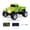 Green, variant on HG4‑231 1:64 Scale 2.4GHz 3‑Speed Phone/RC Dual Control Off‑Road RC Car with LED Lights, Shock Absorber & Trailer Hook for Enthusiasts