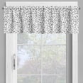 thumbnail image 4 of Ambesonne Black and White Valance & Curtain, Wedding Flora, 55"x45", Black White, 4 of 6