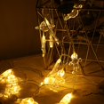 thumbnail image 2 of FlkwoH Led cadena de luces astronauta cohete nave espacial astronauta interior luces coloridas decoración del hogar luces, 2 of 2