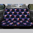 thumbnail image 3 of FUIALDOLG Car Back Seat Covers for Auto Interior Automotive, American Flag Hearts 2 Pack Car Rear Seat Protectors Protects Against Dog Hair Easy to Install, 3 of 4