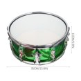 thumbnail image 3 of 1 Set Educational Percussion Instrument Stainless Steel Snare Drum for Students, 3 of 9