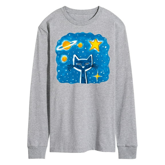 Pete The Cat - Imagination Space Dream - Men's Long Sleeve T-Shirt