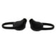 thumbnail image 1 of 1 par de almohadillas de silicona para los oídos, gancho para oreja, tapas , repuesto para auriculares inalámbricos, elija colores Negro, 1 of 8