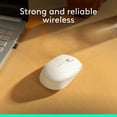 thumbnail image 3 of Logitech M170 Wireless Mouse for PC, Mac, Laptop, 2.4 GHz with USB Mini Receiver, Optical Tracking, Ambidextrous, Off White, 3 of 10