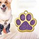 thumbnail image 4 of Etiquetas para mascotas en blanco jinwen colgante violeta, 4 of 5