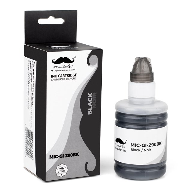 Canon GI-290BK Compatible MegaTank Ink Bottle (High Yield 1595C001) for PIXMA G1200PIXMA G2200PIXMA G3200 WirelessPIXMA G4200 WirelessPIXMA G4210