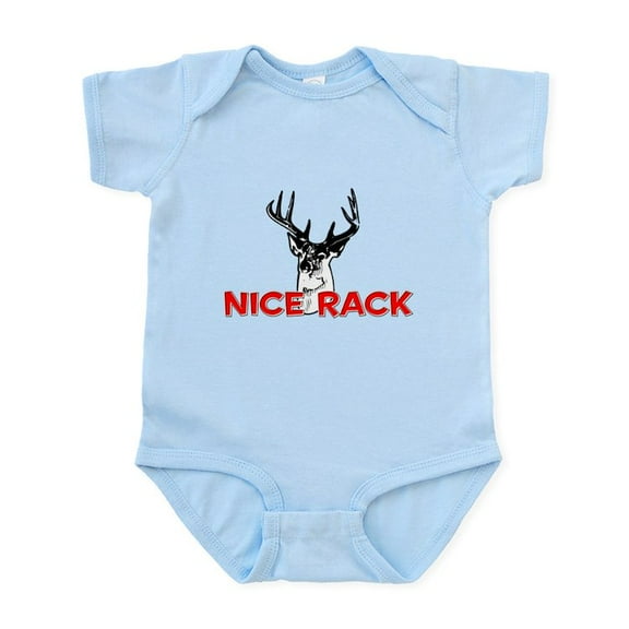 CafePress - NICE RACK Infant Bodysuit - Baby Light Bodysuit, Size Newborn - 24 Months