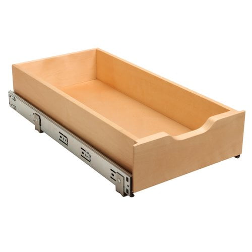 Knape /& Vogt WMUB-11-4-R-ASP Soft-Close Wood Drawer Box 5 by 11.625 by 22-Inch