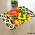 thumbnail image 4 of DIY Cushion Mat Rug Kits Cover Hand Craft Geometric Seat Crocheting Needlework Parents Gift 50x50cm ZD1010, 4 of 10