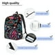 thumbnail image 3 of Balery Paisley Mochila Clásica Impresa Básica para Viaje, Mochila Escolar Resistente al Agua, Mochila de Lona con Correas Ajustables-Small, 3 of 5